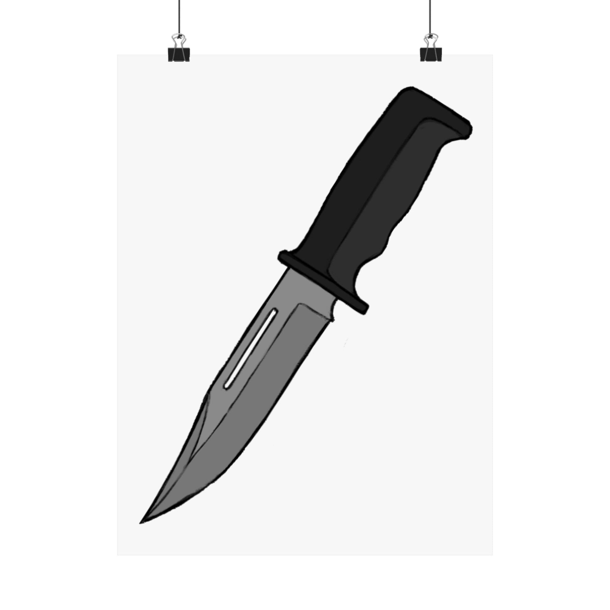 intruder knife poster