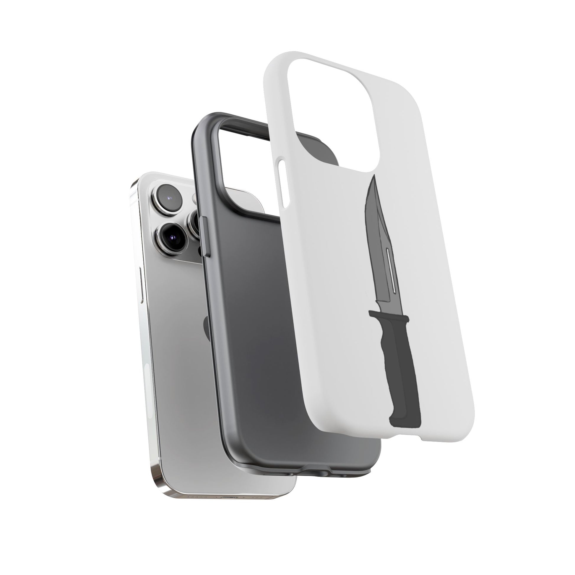 Intruder knife phone case