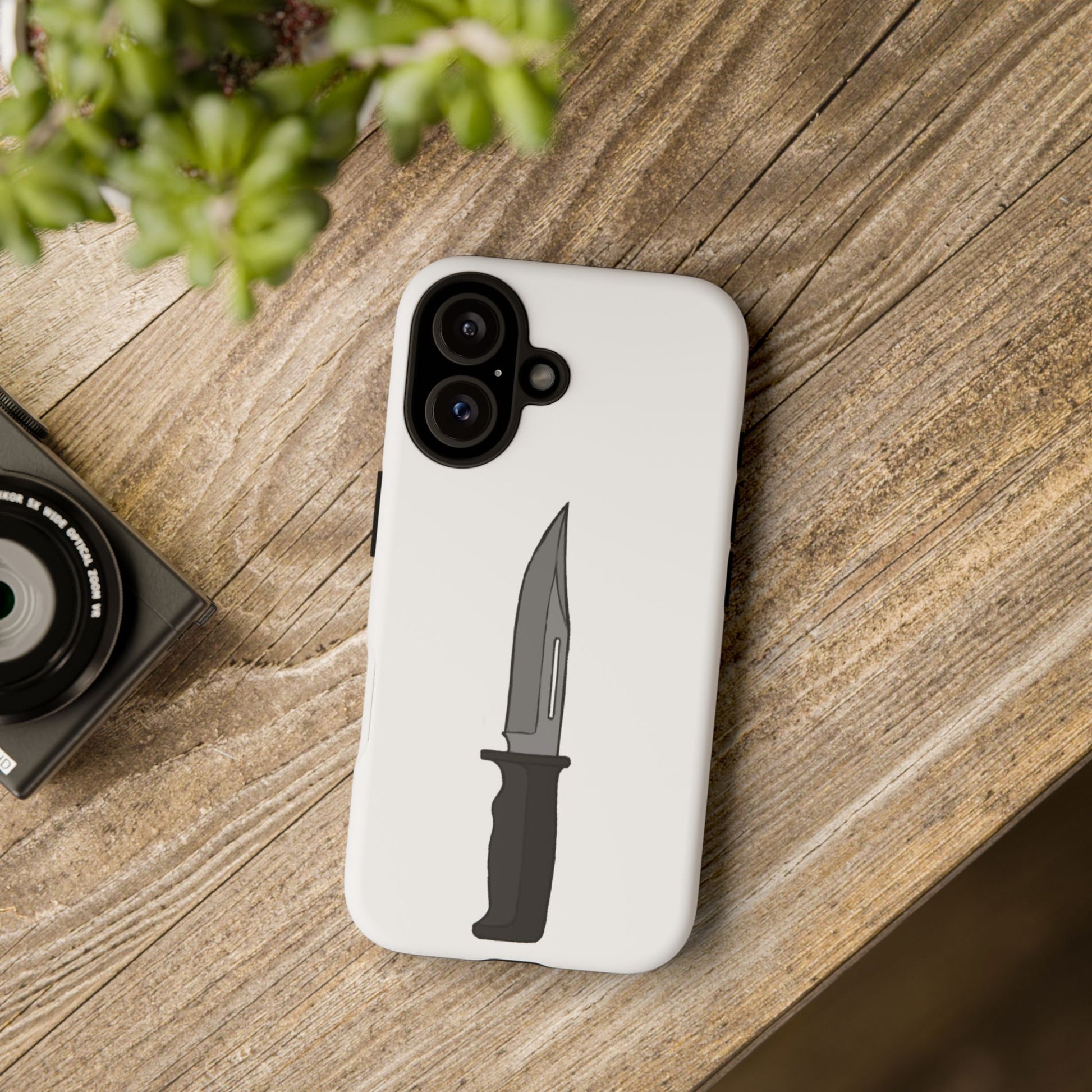 Intruder knife phone case