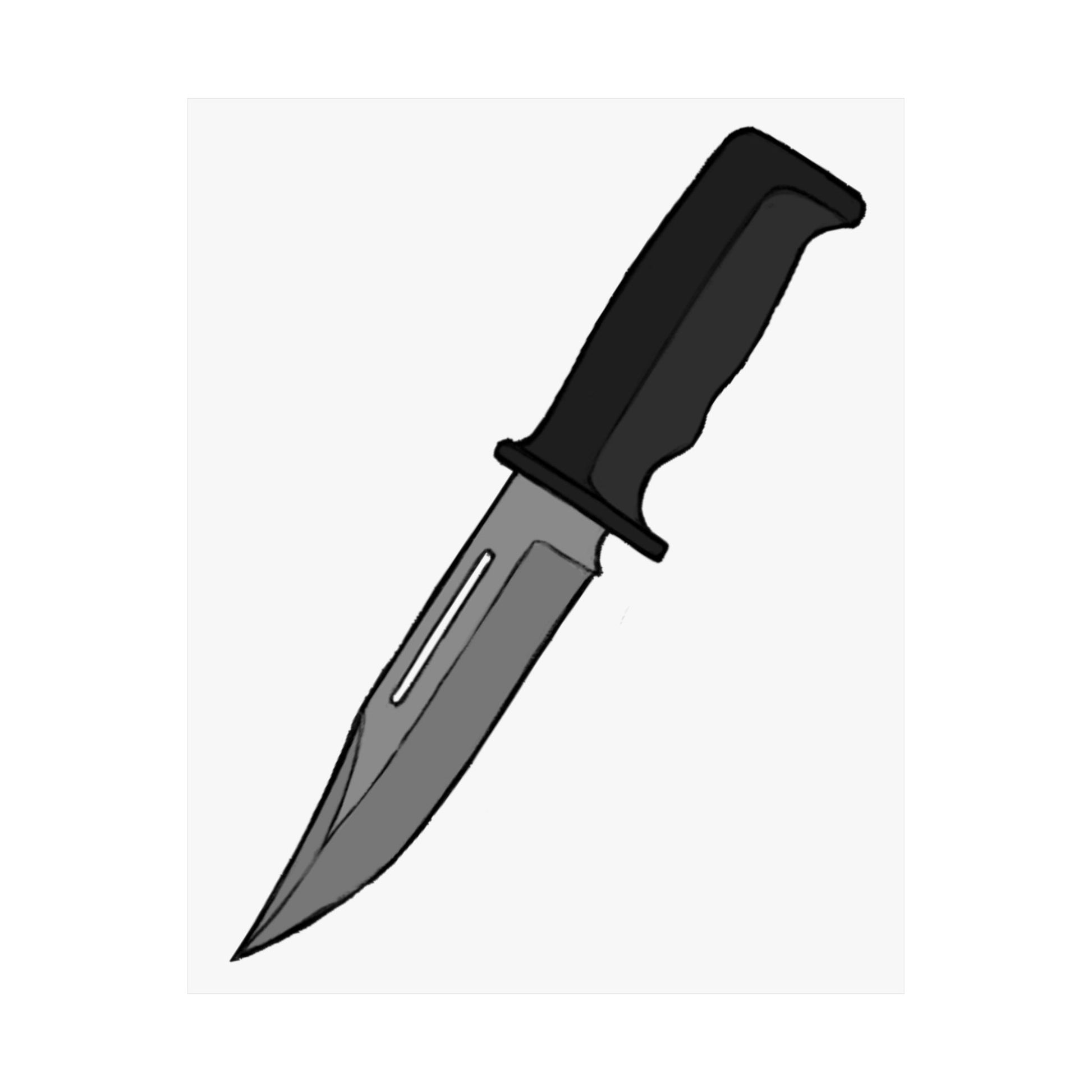 intruder knife poster