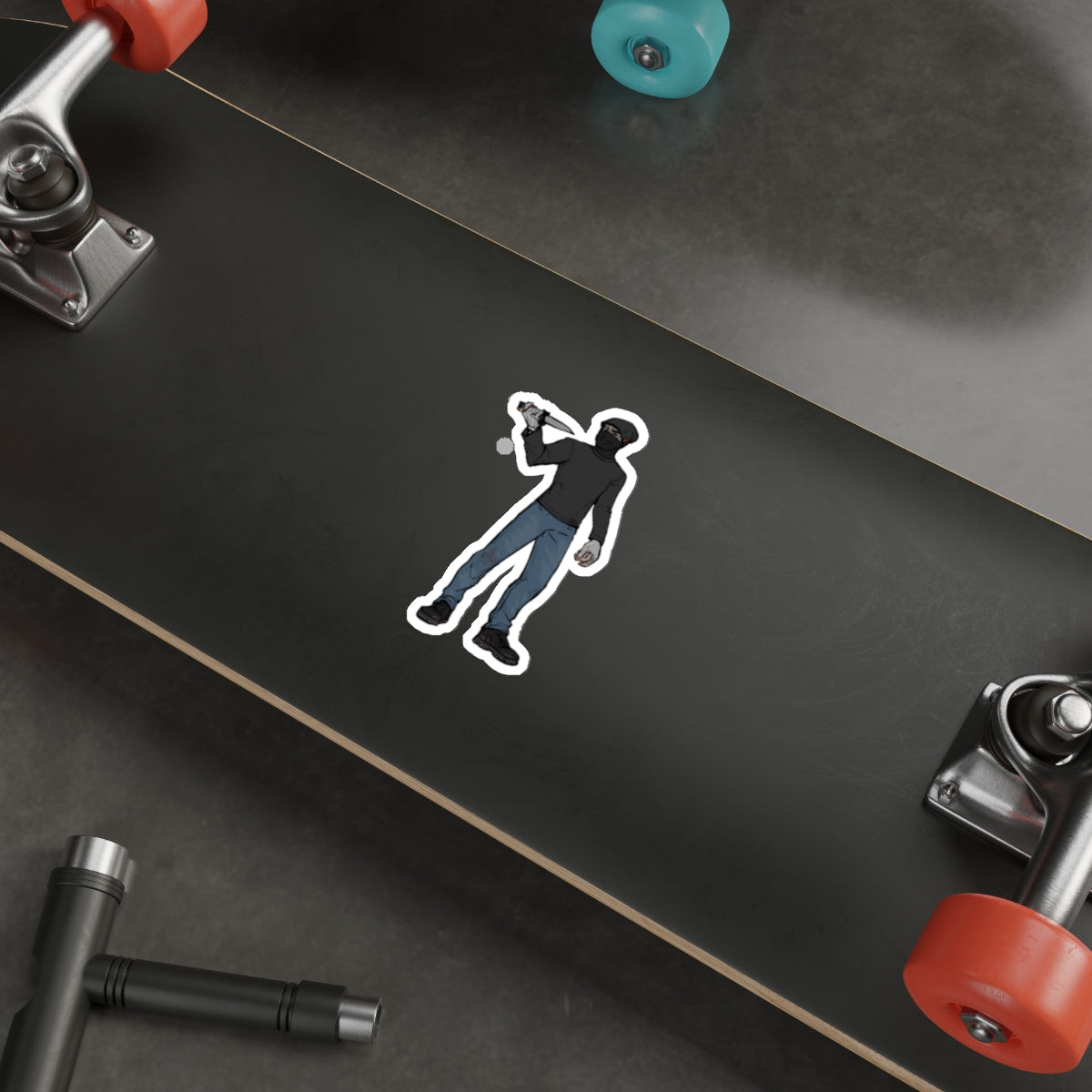 Intruder sticker