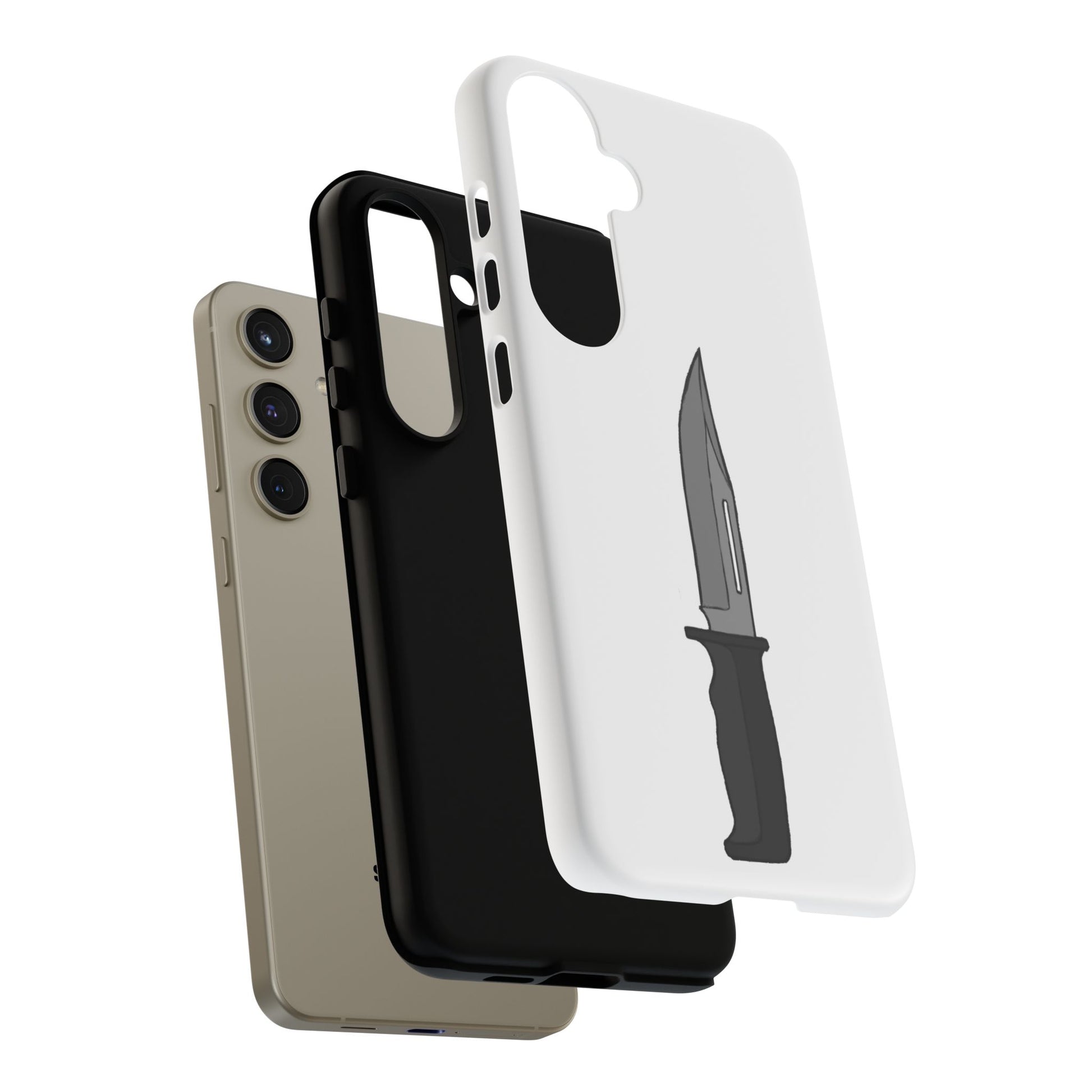 Intruder knife phone case
