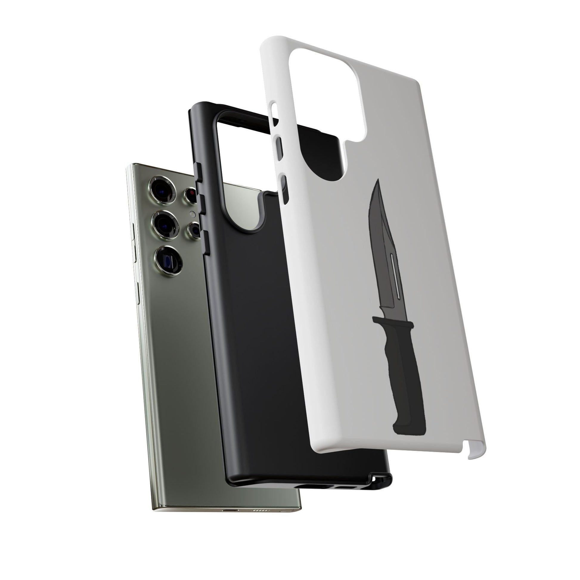 Intruder knife phone case