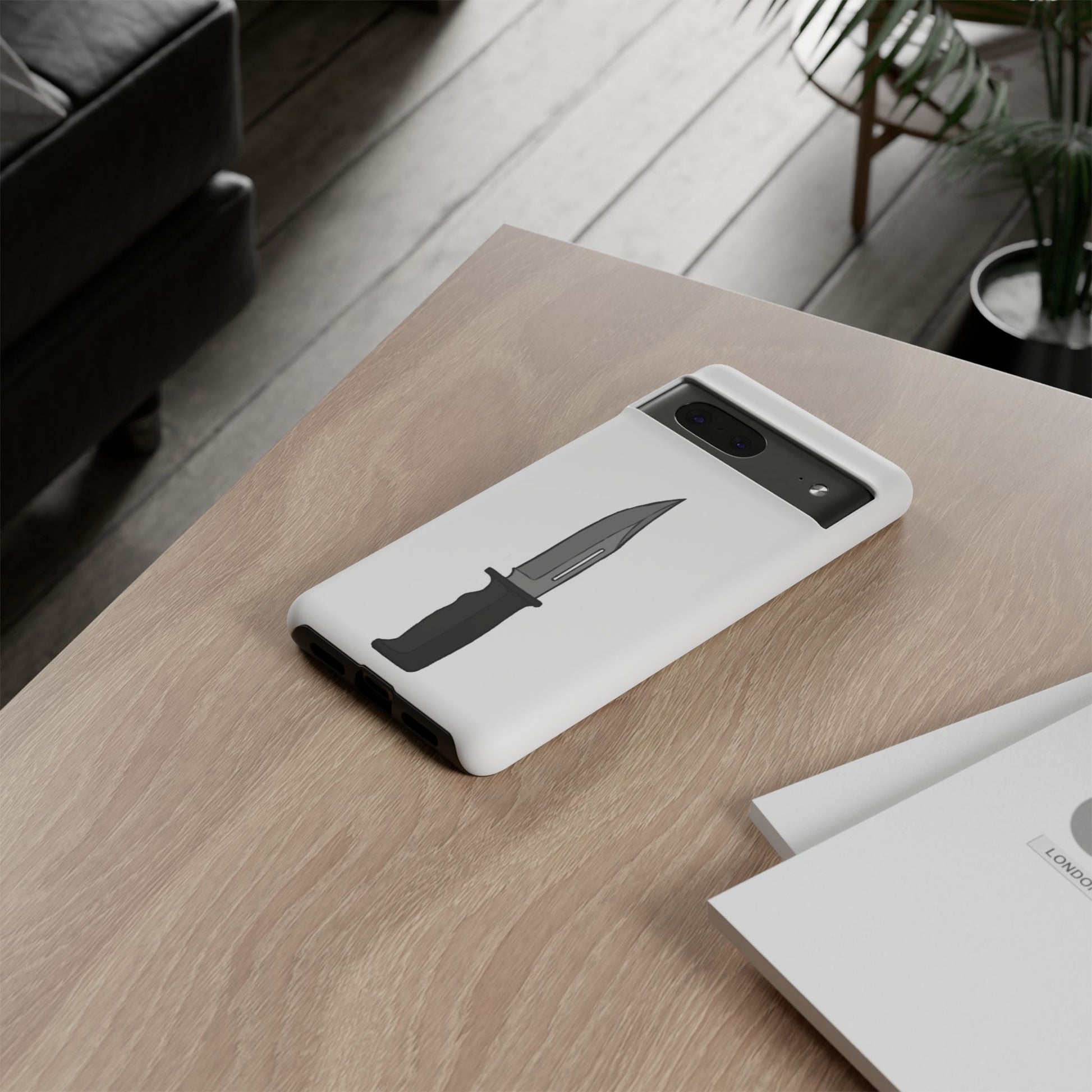 Intruder knife phone case