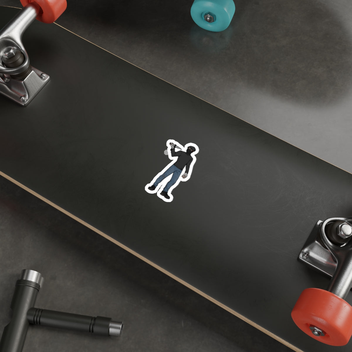 Intruder sticker