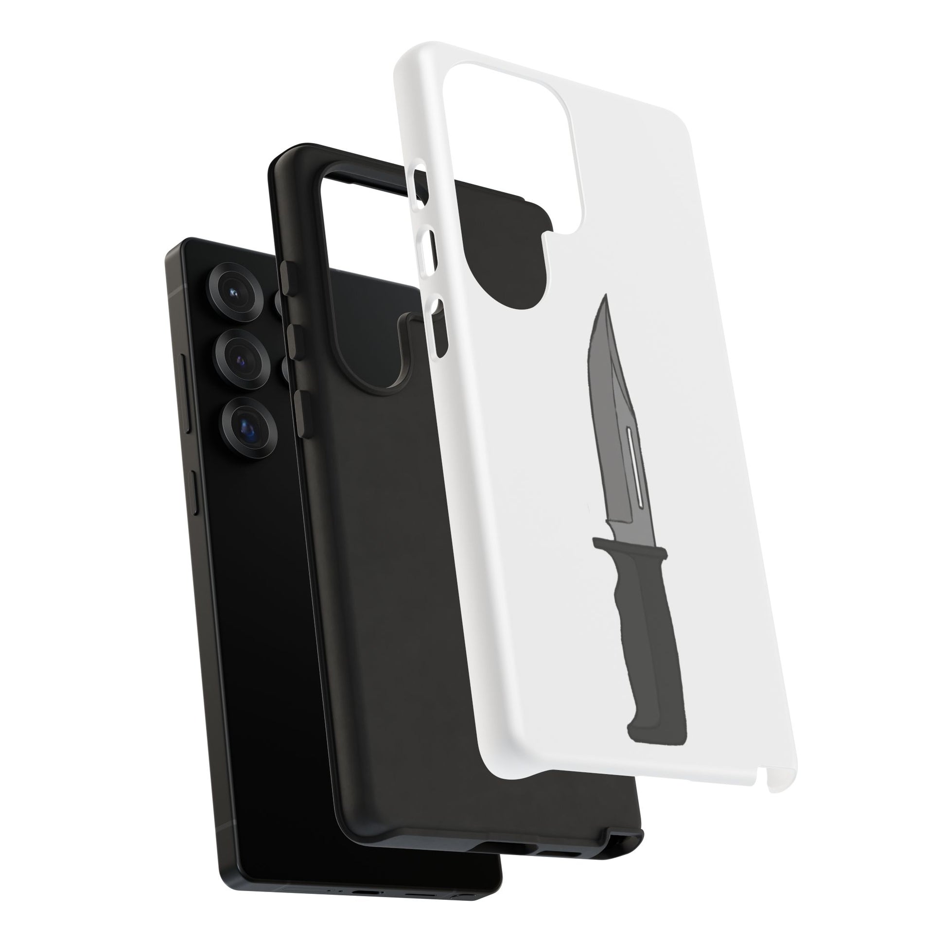Intruder knife phone case
