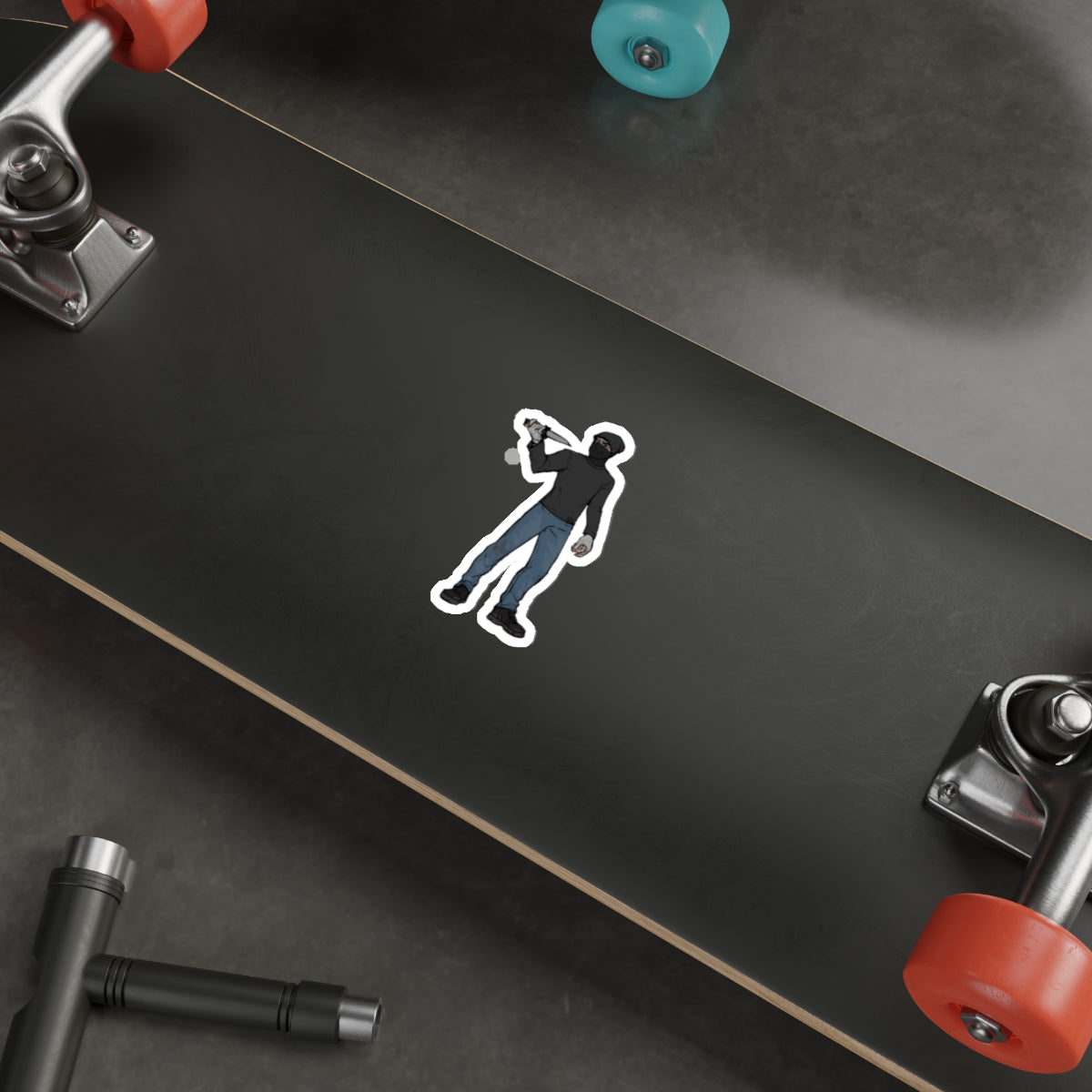 Intruder sticker