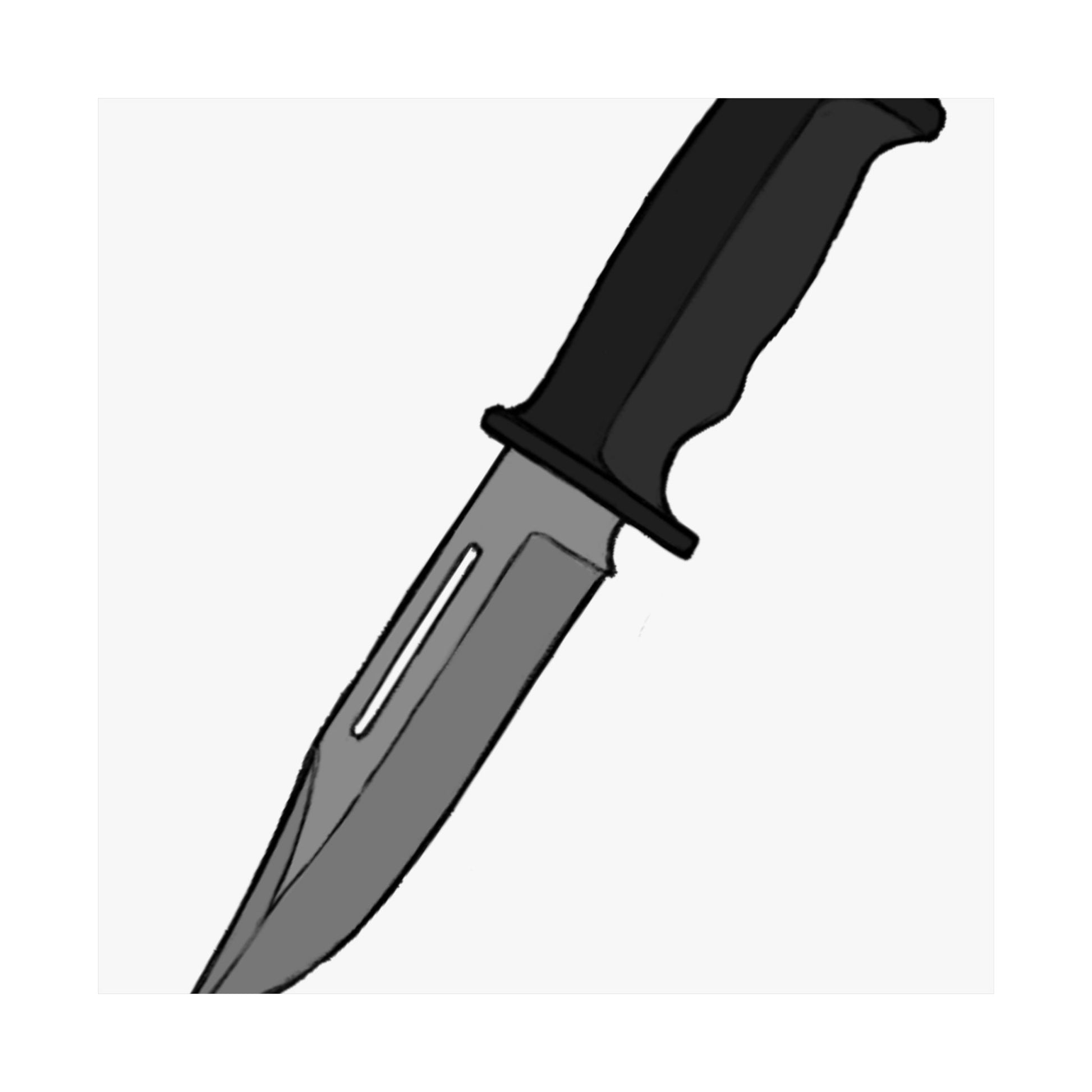 intruder knife poster
