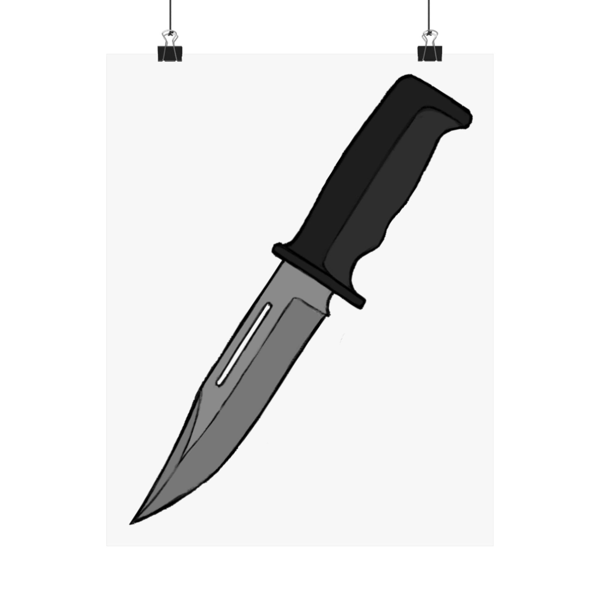 intruder knife poster