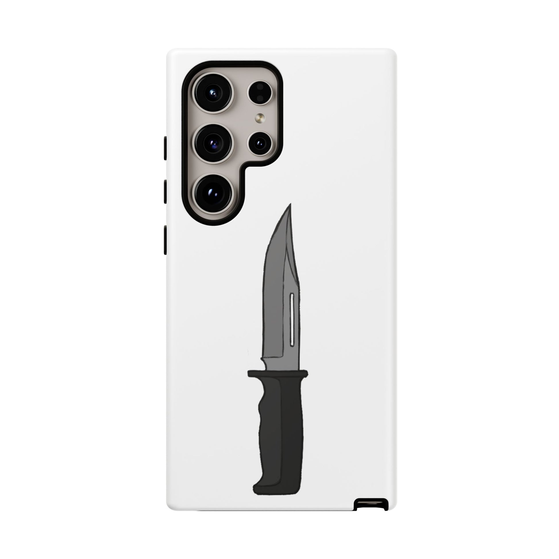 Intruder knife phone case