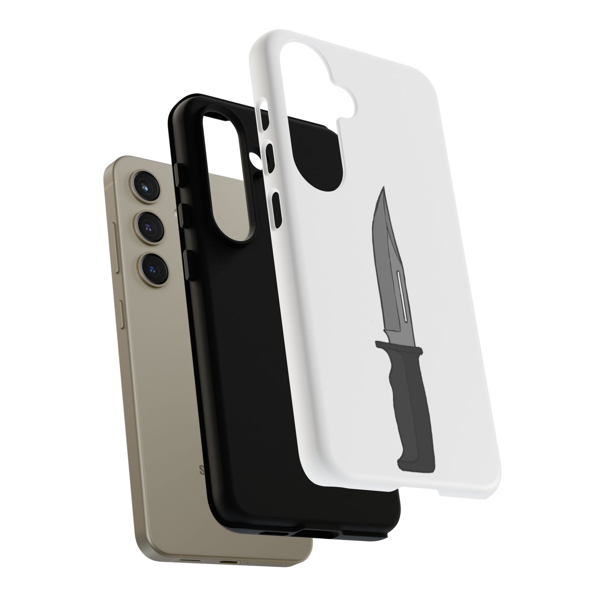 Intruder knife phone case