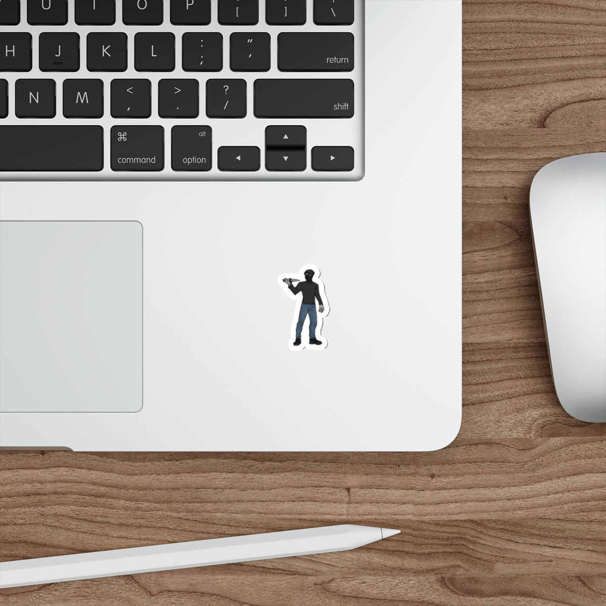 Intruder sticker