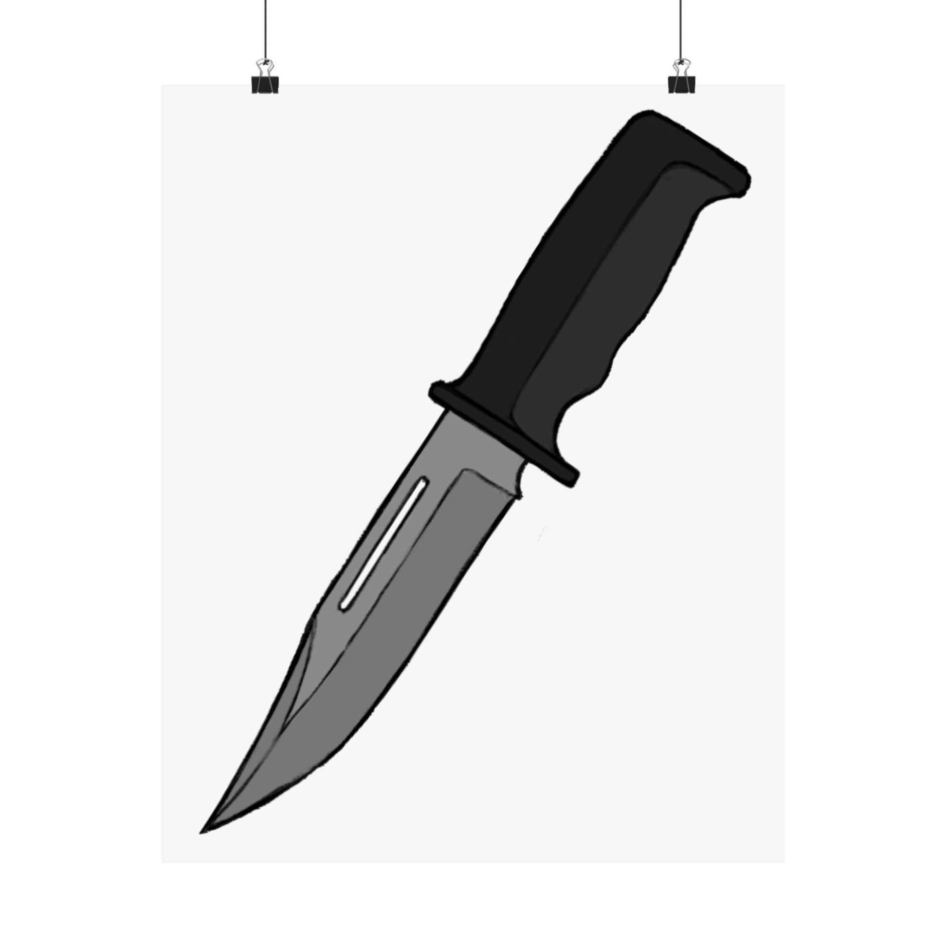 intruder knife poster