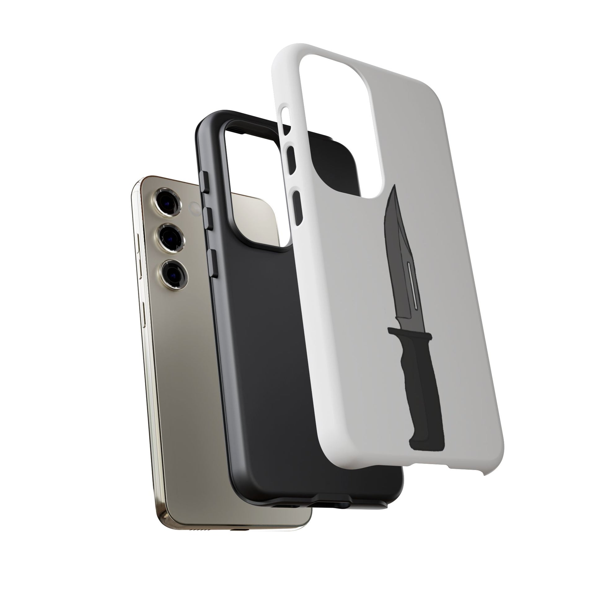 Intruder knife phone case