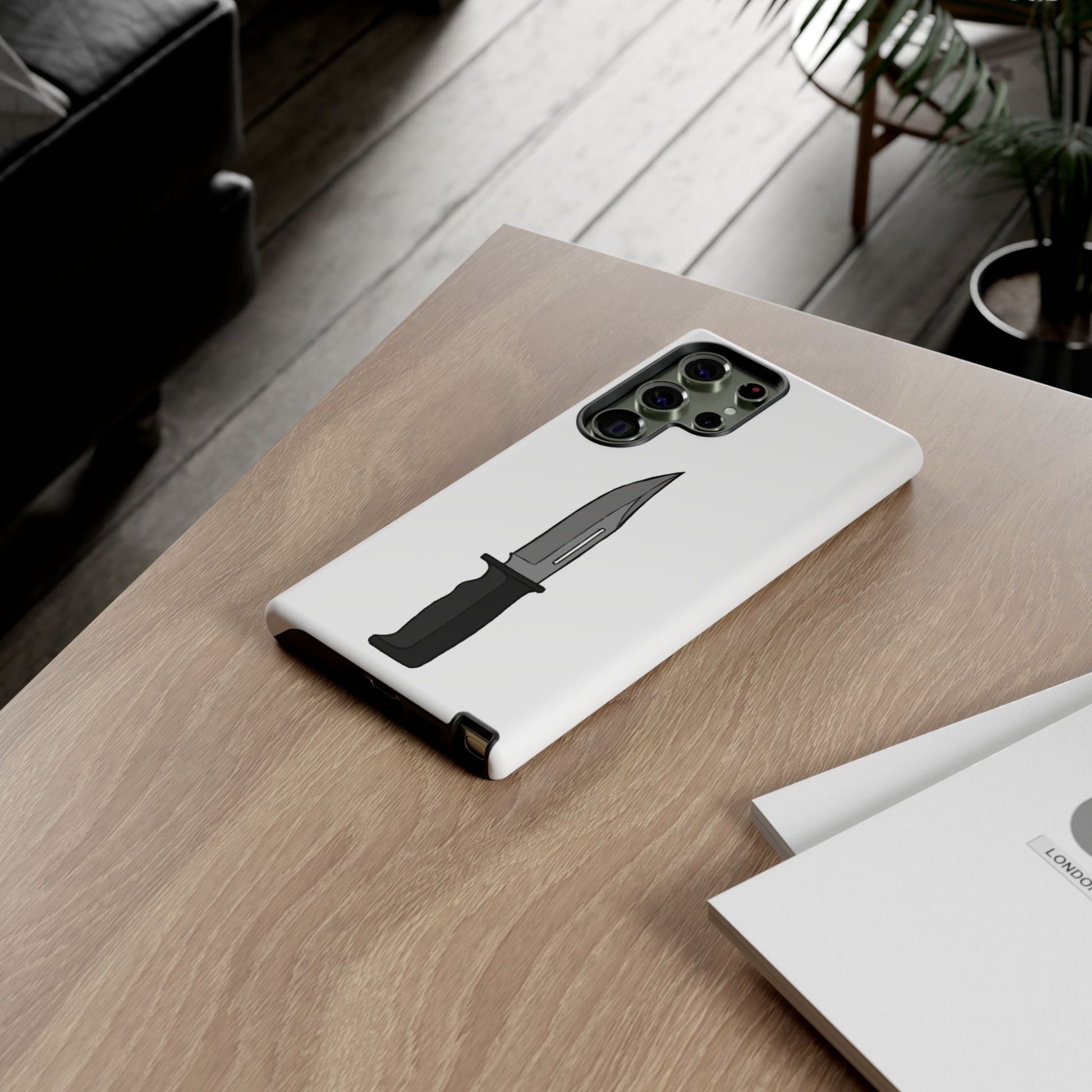 Intruder knife phone case