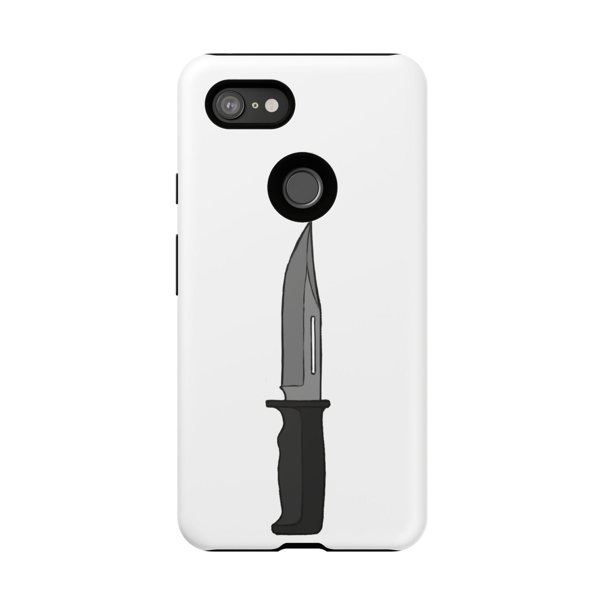 Intruder knife phone case