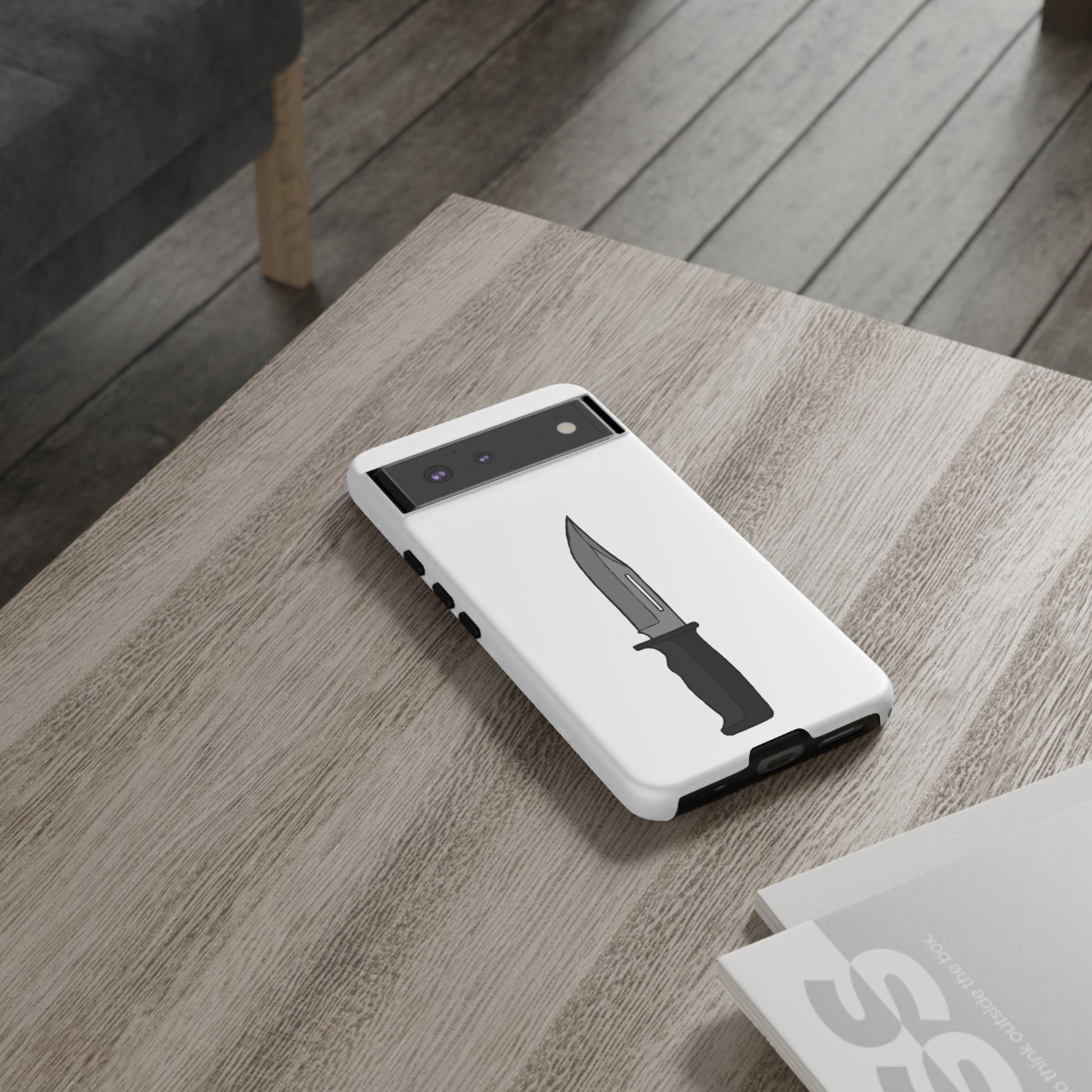 Intruder knife phone case