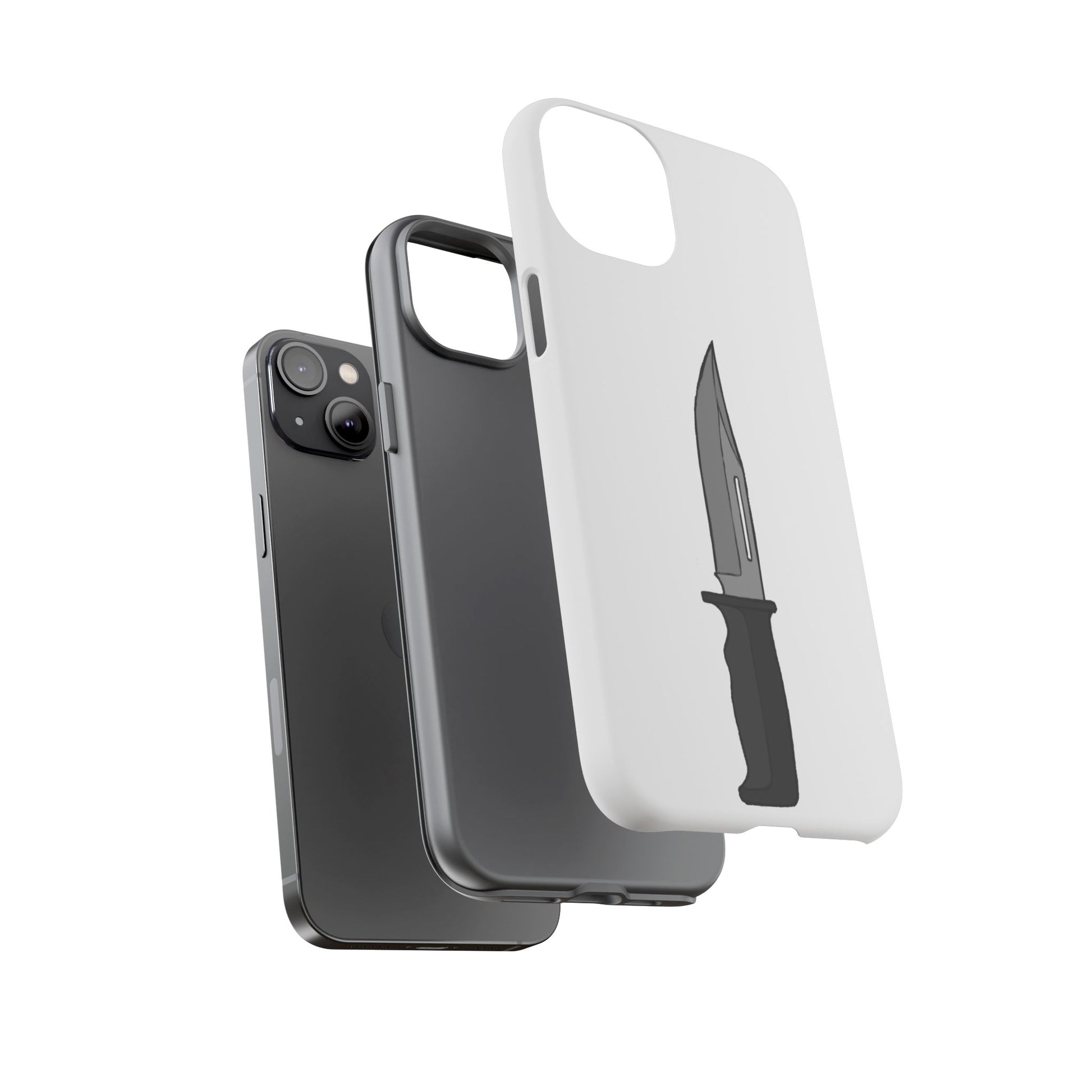 Intruder knife phone case