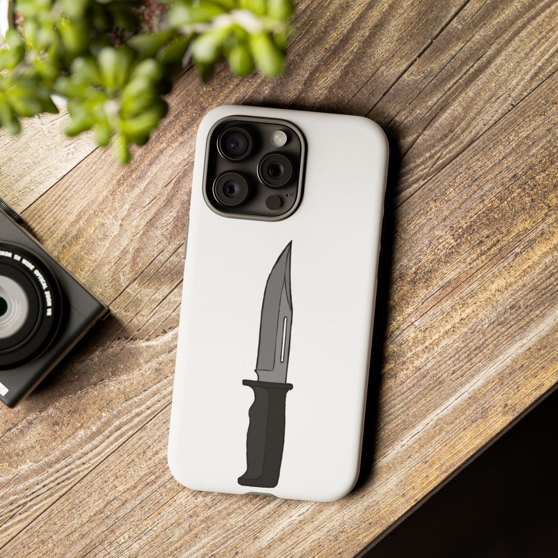 Intruder knife phone case