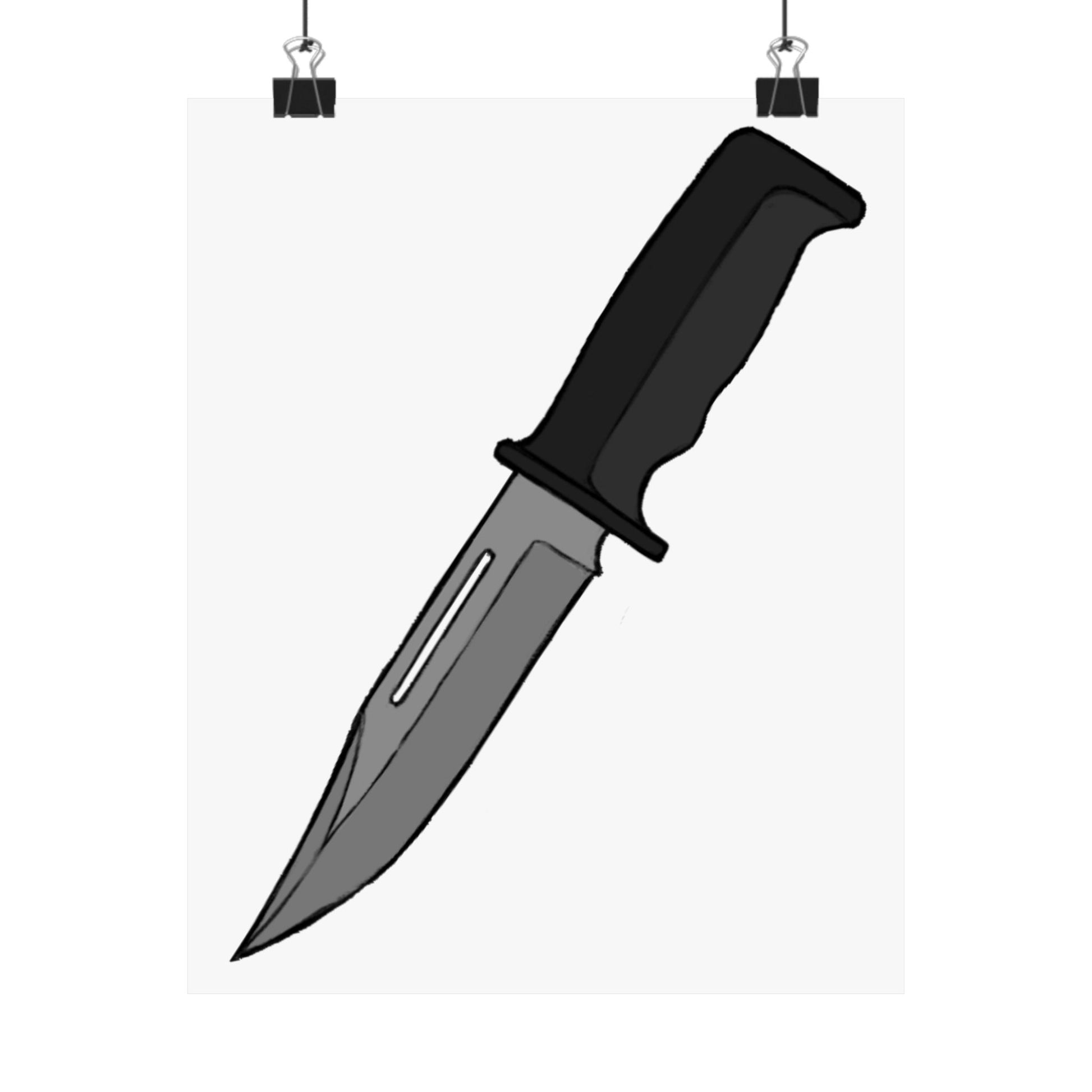 intruder knife poster
