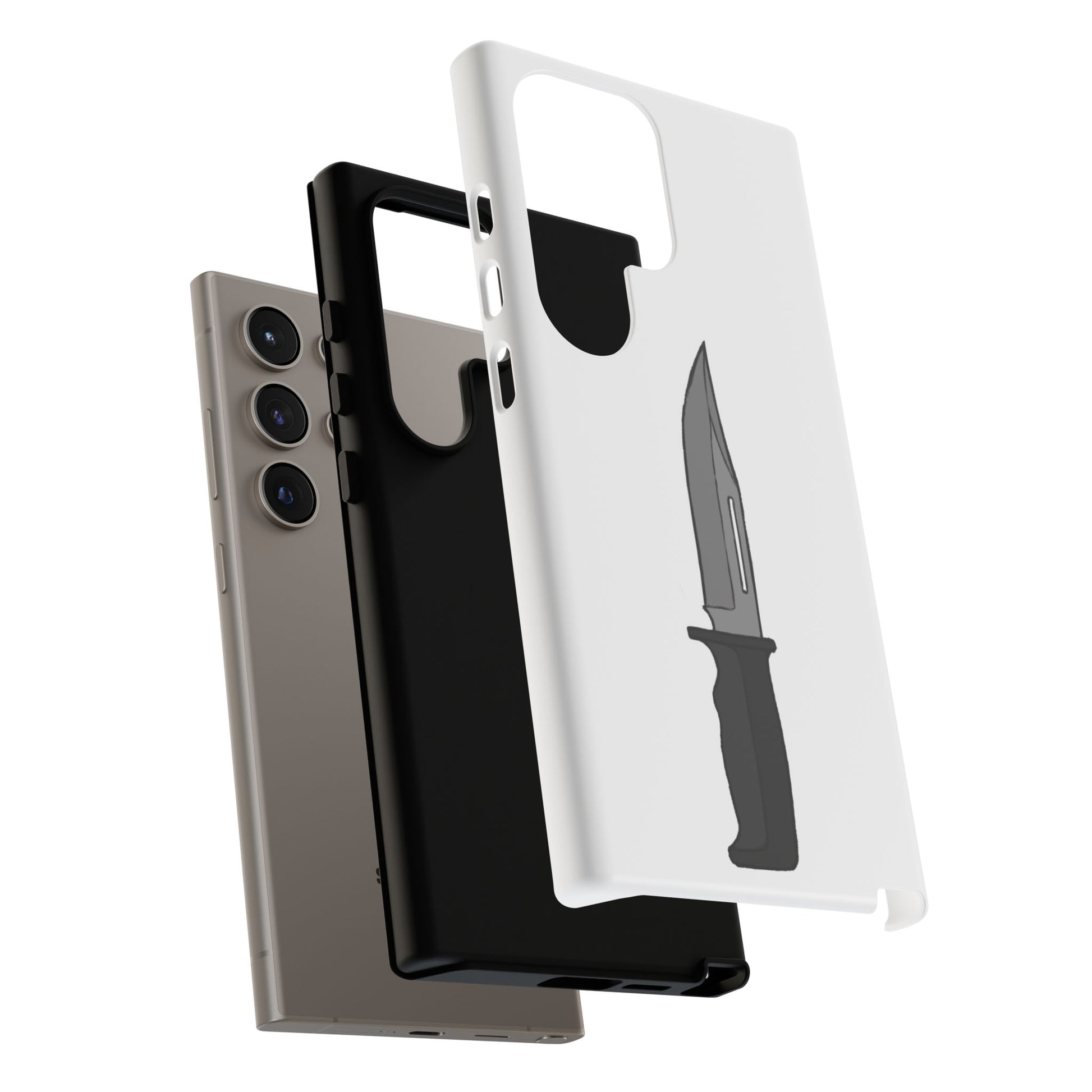 Intruder knife phone case