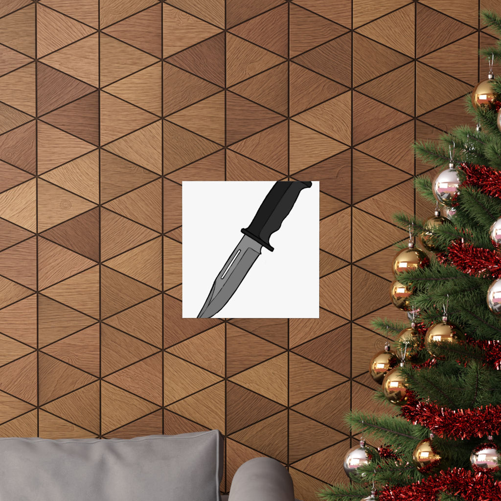 intruder knife poster