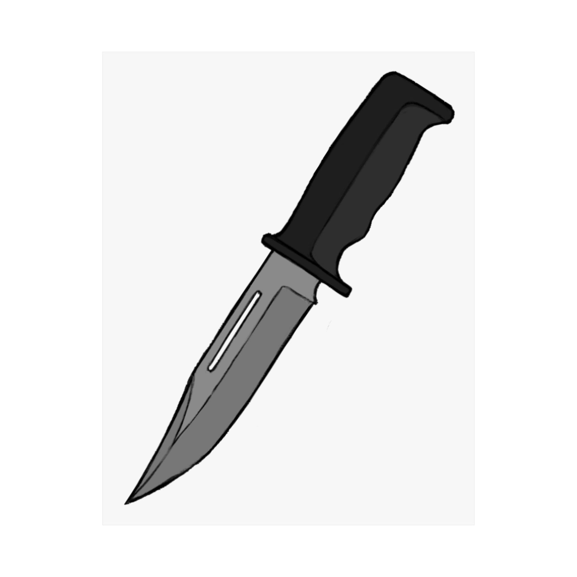 intruder knife poster