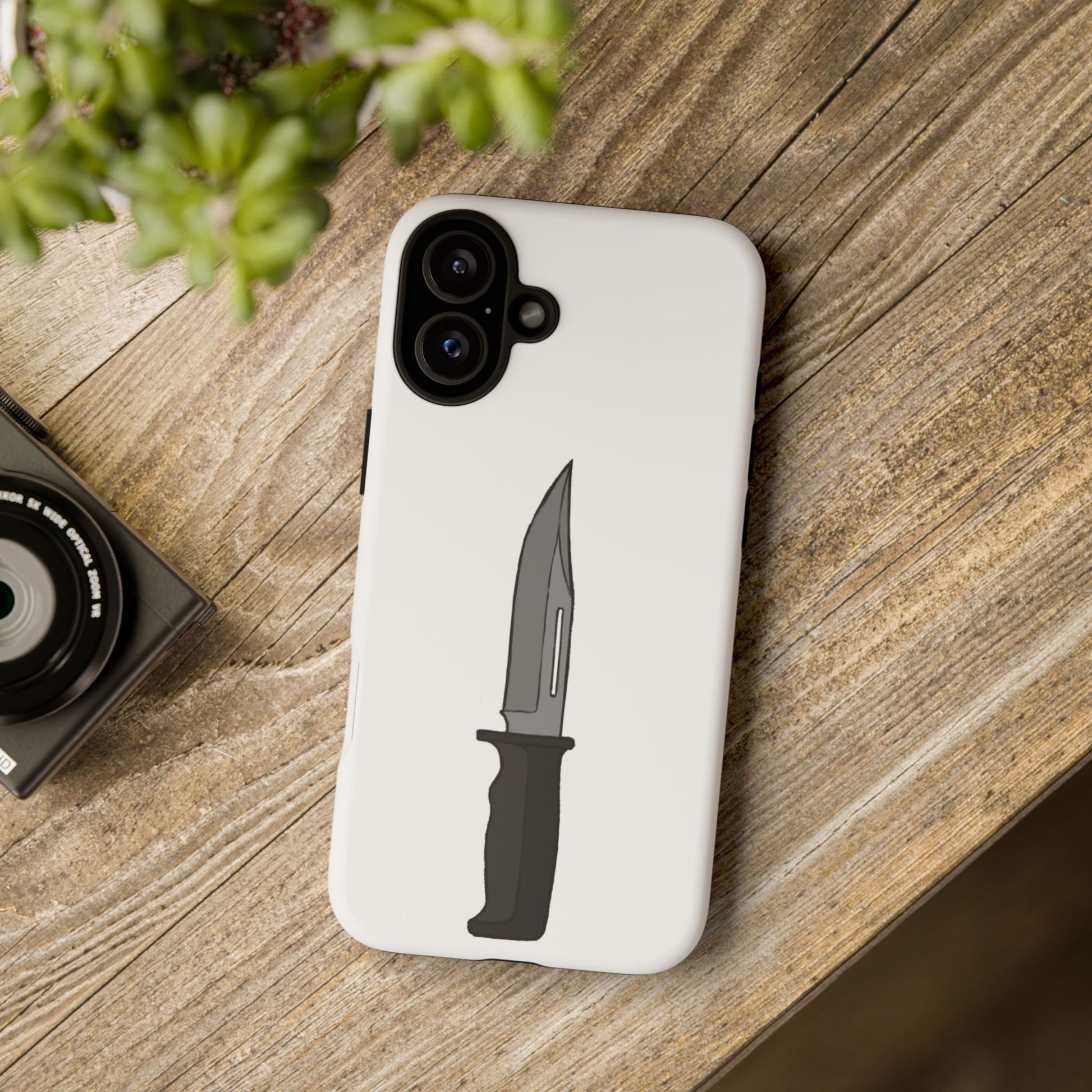 Intruder knife phone case