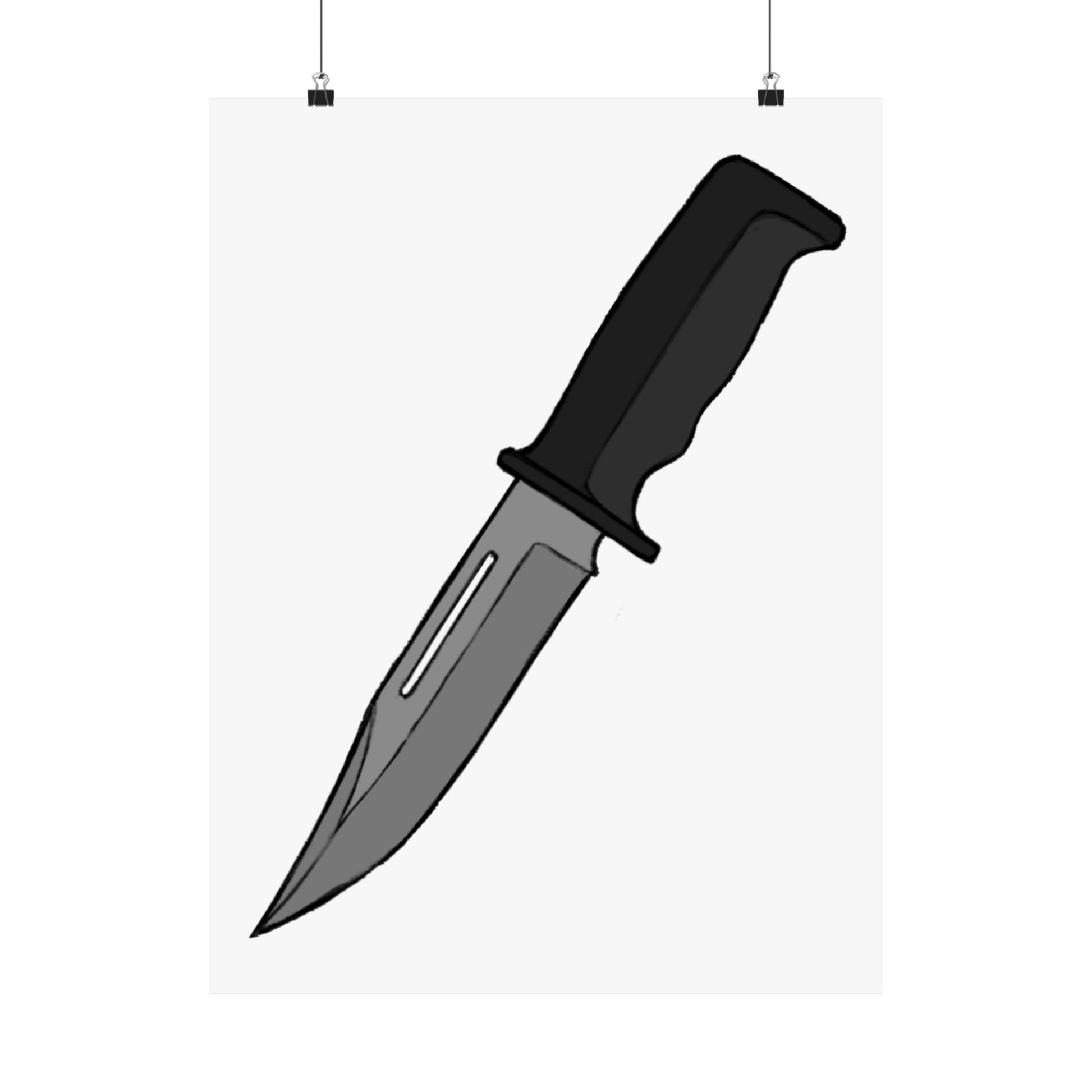 intruder knife poster